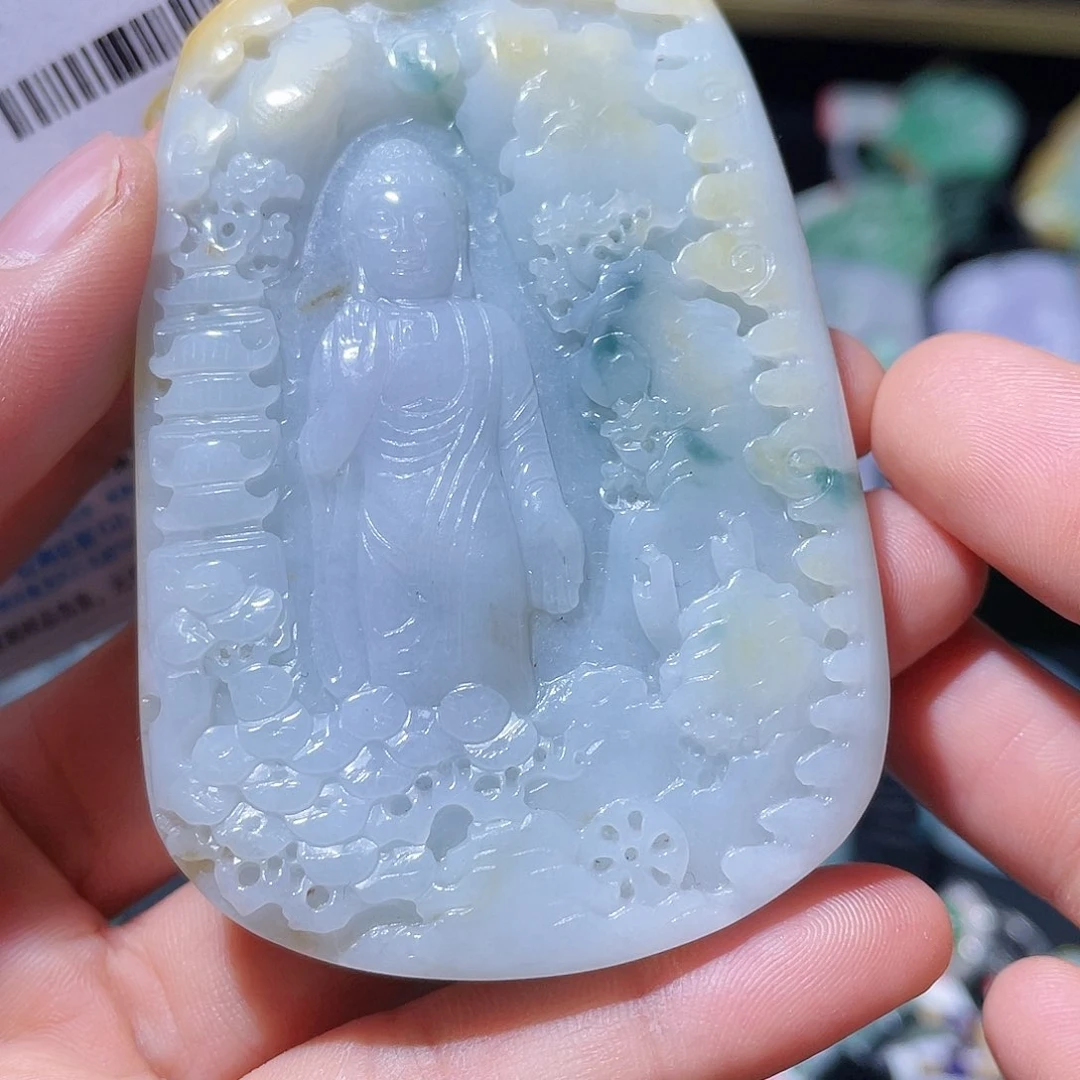 颈饰未镶嵌翡翠一个