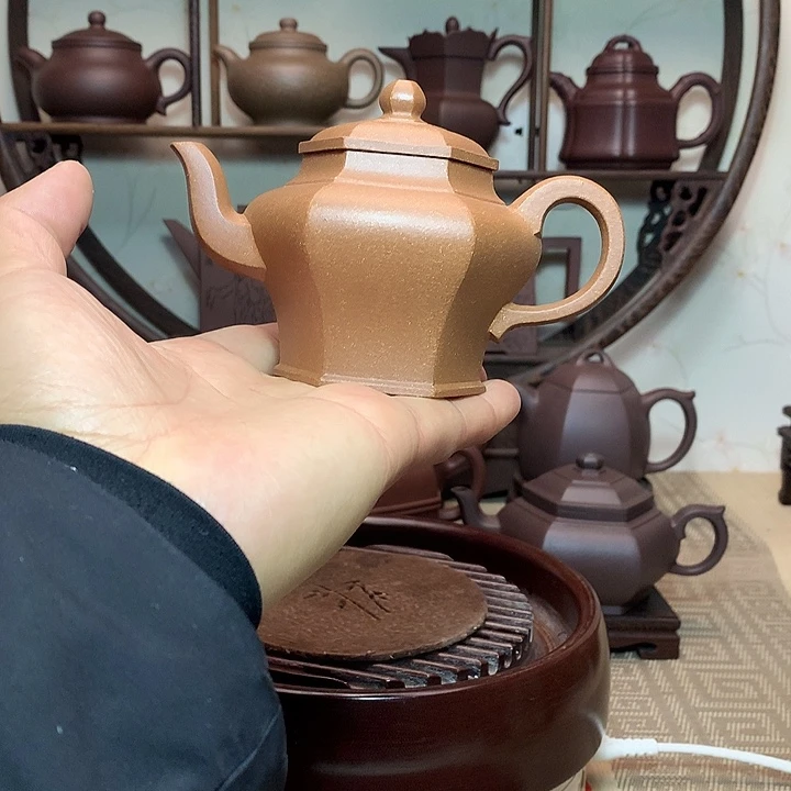 观***省茶壶紫砂原矿紫砂壶