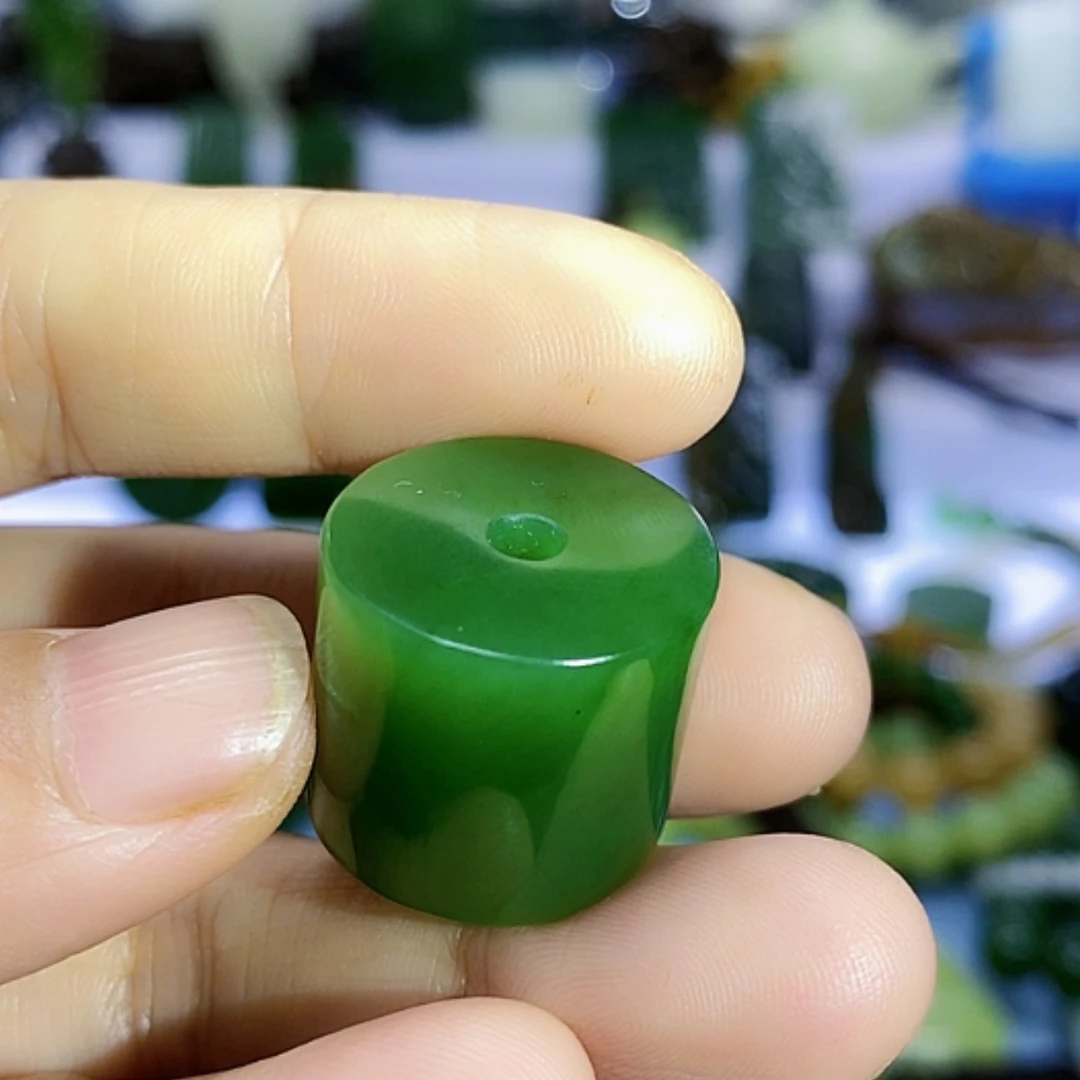 【闪购商品】未镶嵌和田玉（碧玉）挂件占