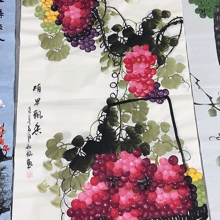 小周画廊的直播间