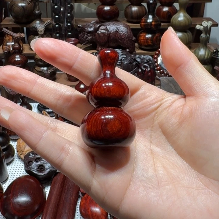 丝***徒木印度小叶紫檀檀香紫檀葫芦