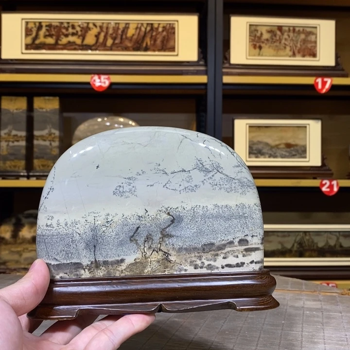 印石昌化石国画石