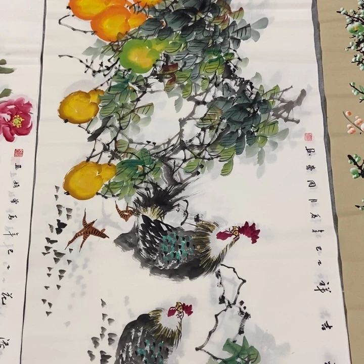 小周画廊直播间！