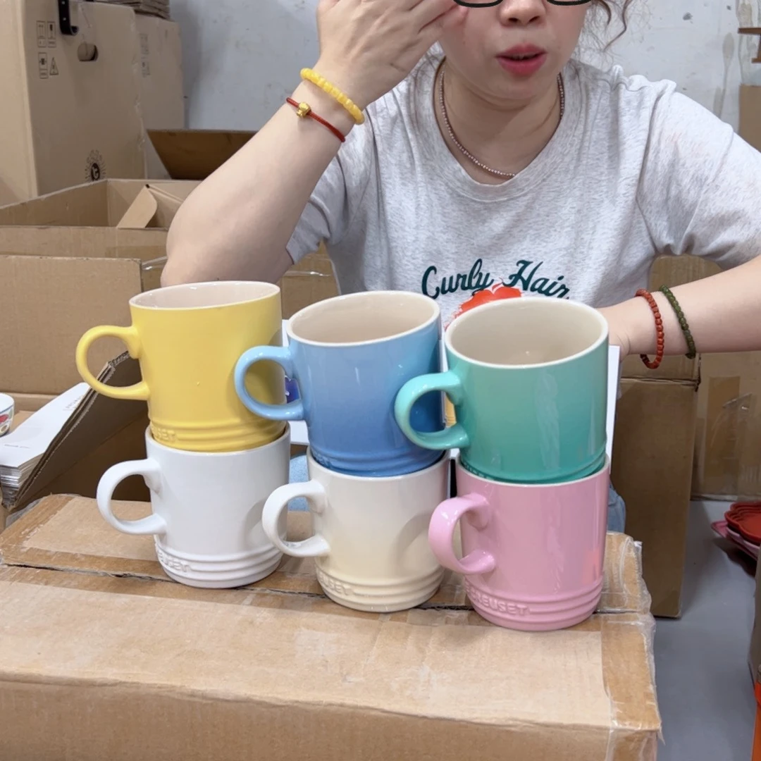 老姊妹家瓷器好漂亮马卡龙bei六个