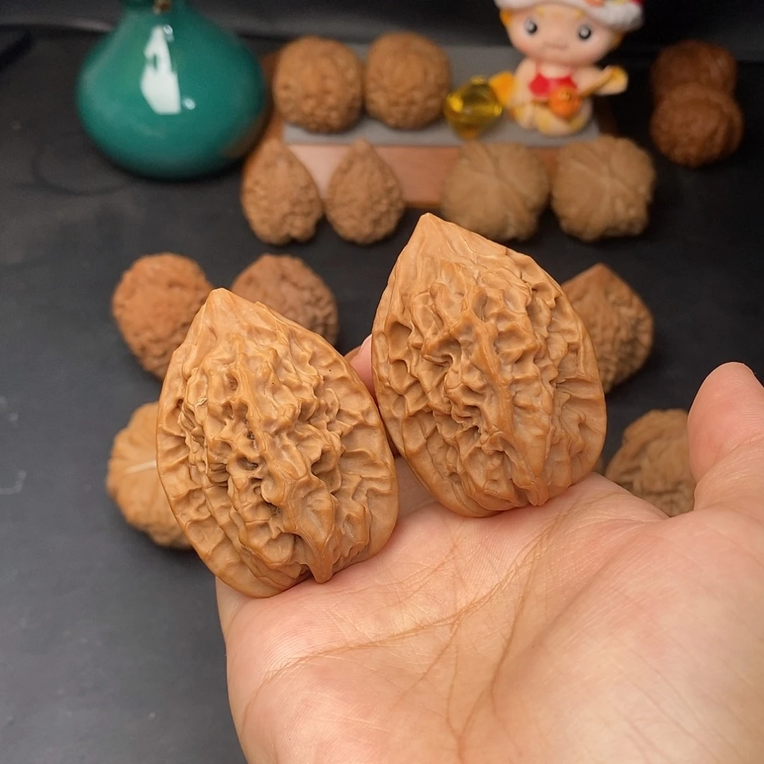 把件文玩核桃剑齿虎全品38-