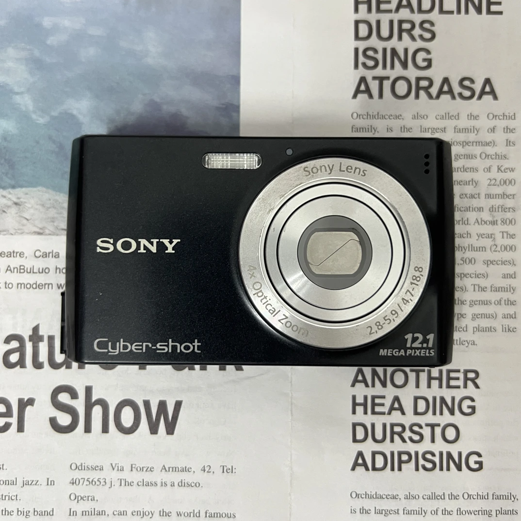 9新 Sony/索尼 W510 出片复古色彩浓郁 1210万像素 配件齐全