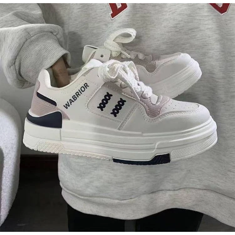 T-8学生保暖加绒系带冬季潮流休闲板鞋鞋子板鞋小白鞋