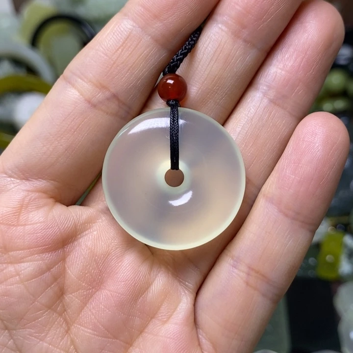 岫玉未镶嵌岫玉挂件