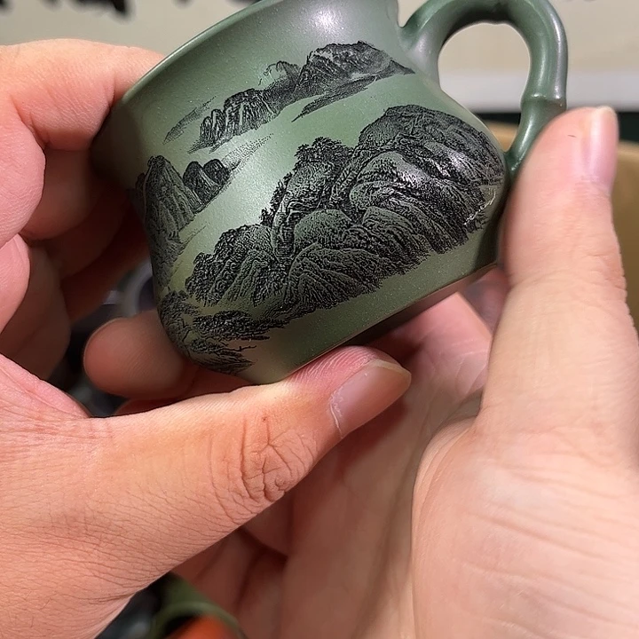 茶杯紫砂全手工紫砂主人杯