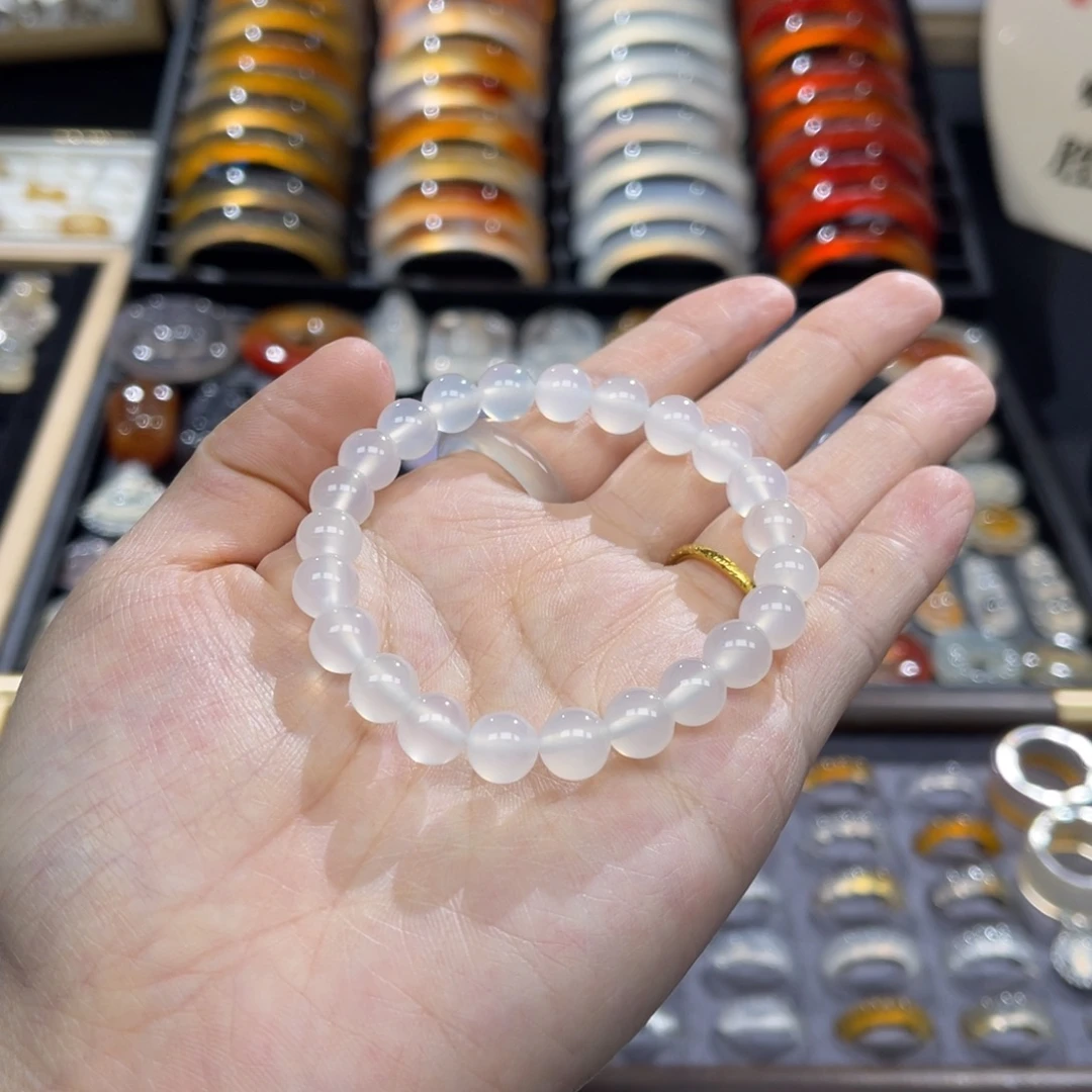 玛瑙/玉髓未镶嵌手链