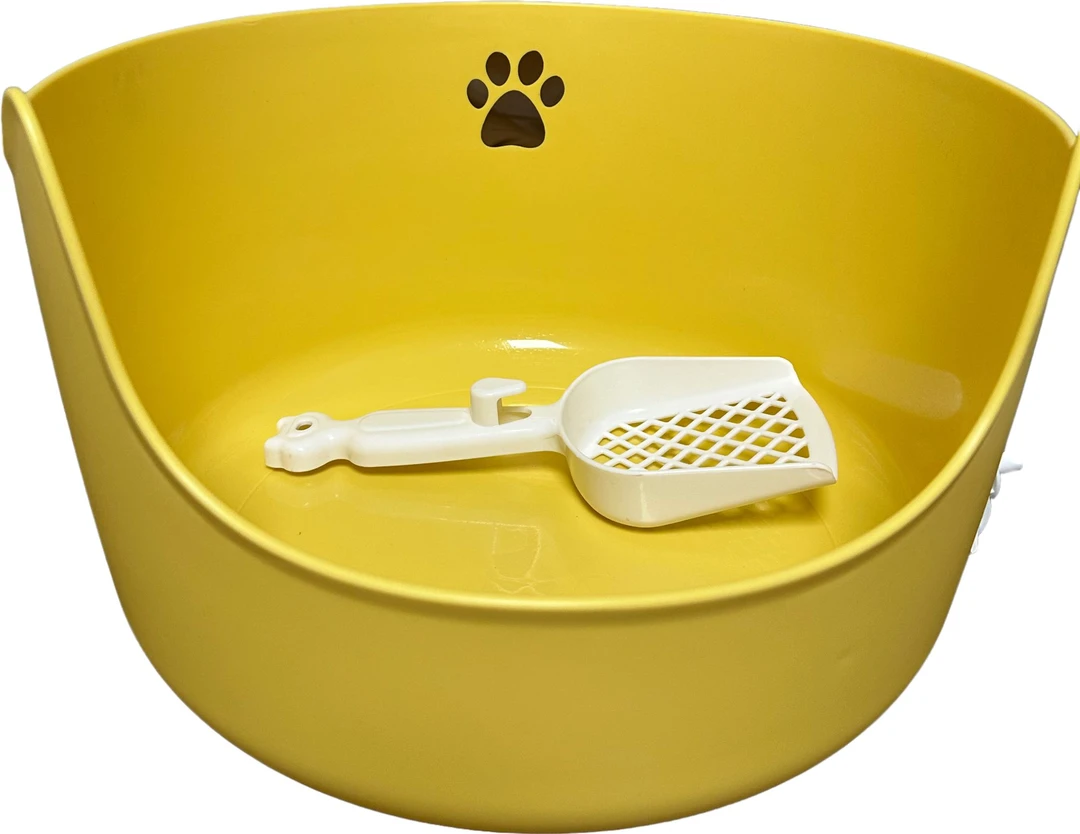 全半封闭猫厕所猫砂盆防外溅开放式猫屎盆猫砂伴侣