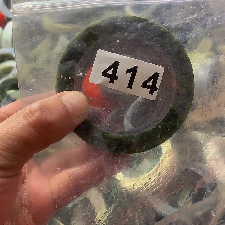 蛇纹石玉原未镶嵌