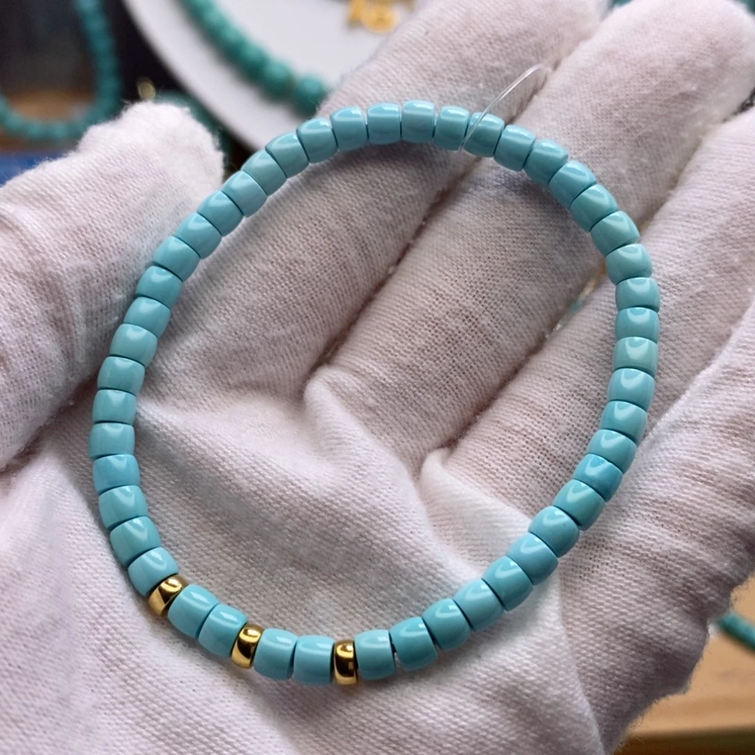 未镶嵌绿松石手链