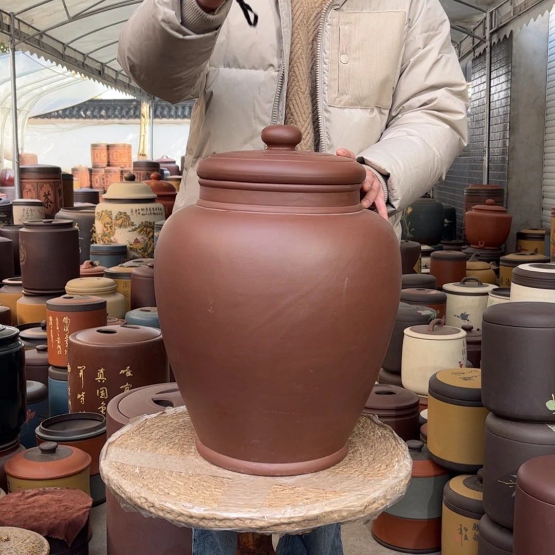 紫砂茶叶罐23饼茶叶罐