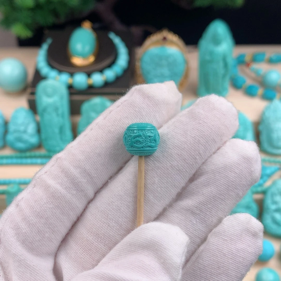 【闪购商品】绿松石珠宝半成品未镶嵌