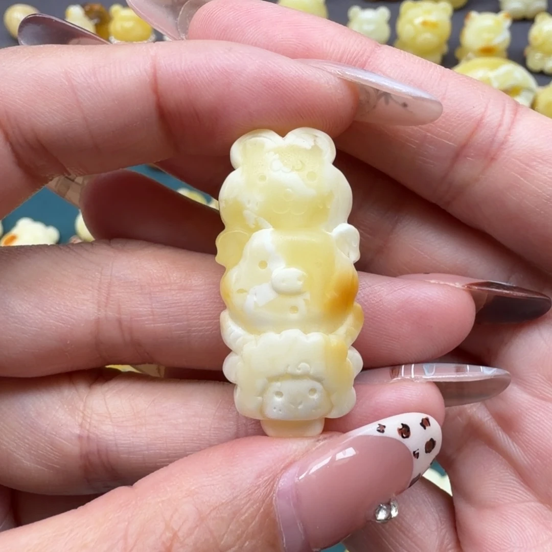 琥珀未镶嵌裸石蜜蜡