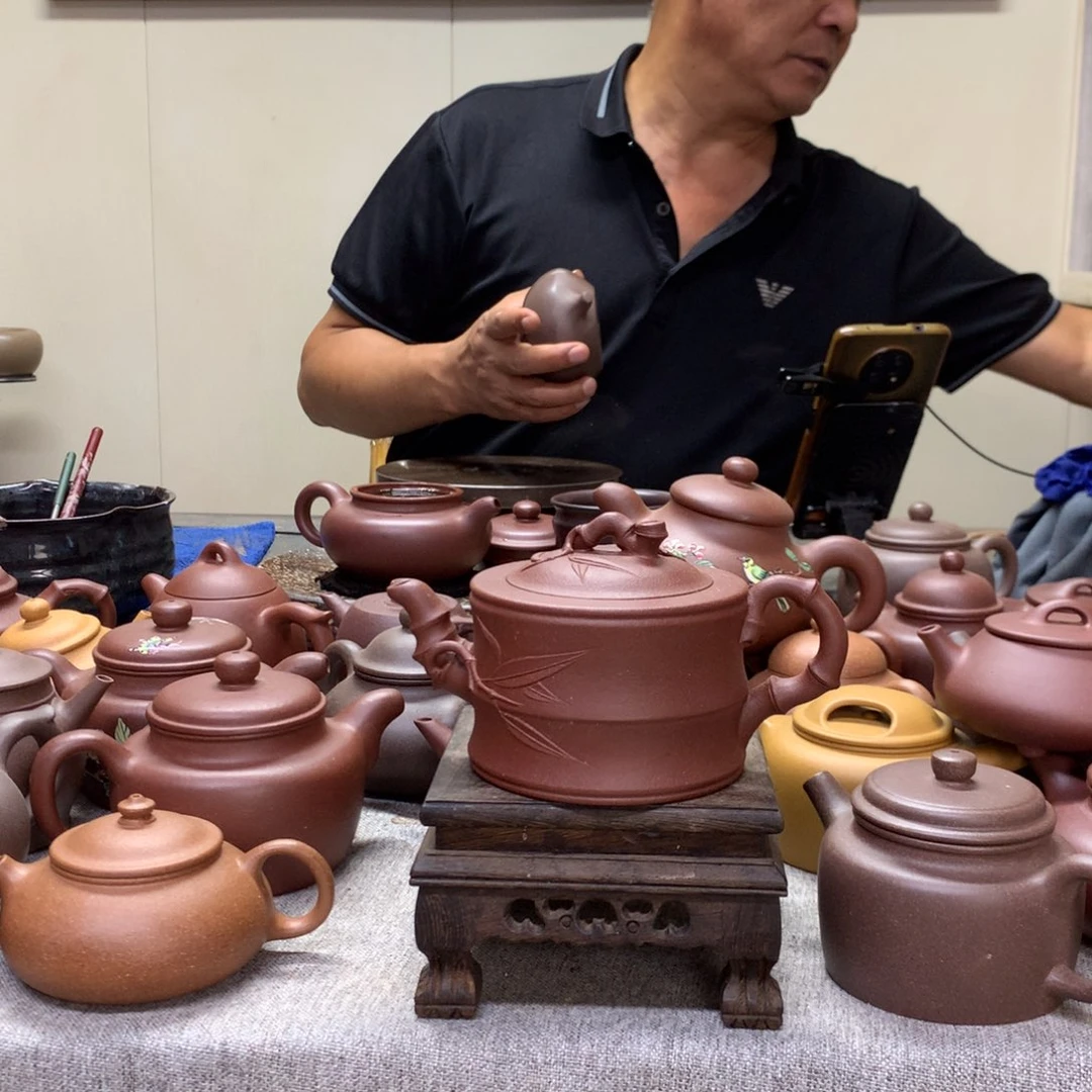 茶壶底槽青竹段270 c半手工制作