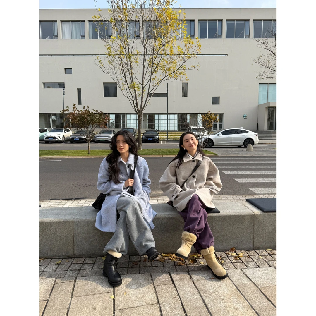 【INAIEN】线上款 中长款羊毛外套 S8818 (清仓)