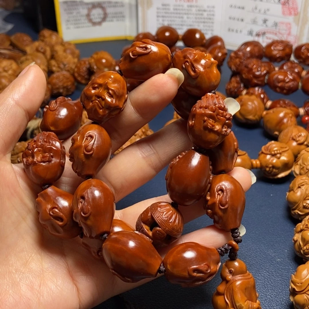 某***友橄榄核手串/手链回血罗汉