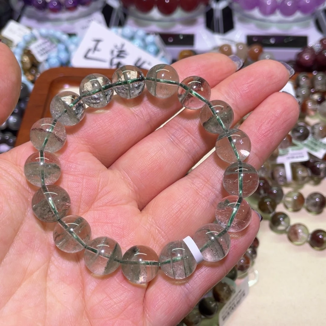 水晶手链未镶嵌草**心绿幽灵