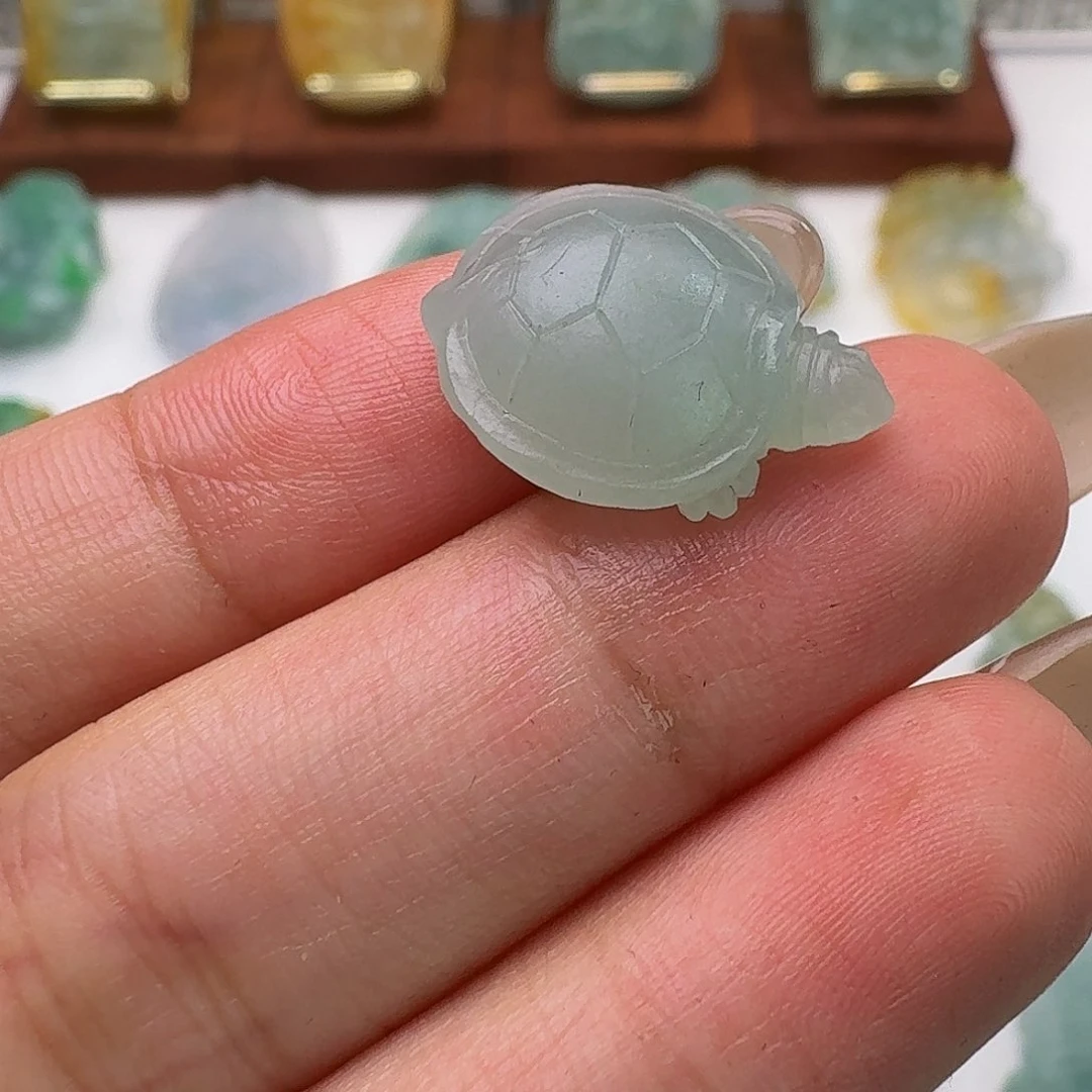 定制翡翠未镶嵌毛货