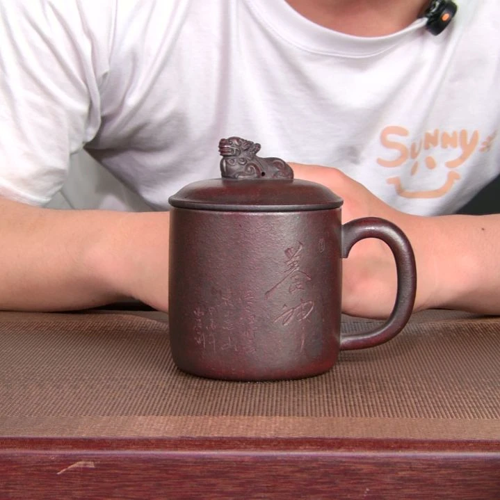 茶杯紫砂高货放漏