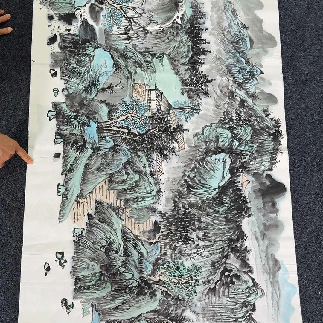 纯手绘的好看作品