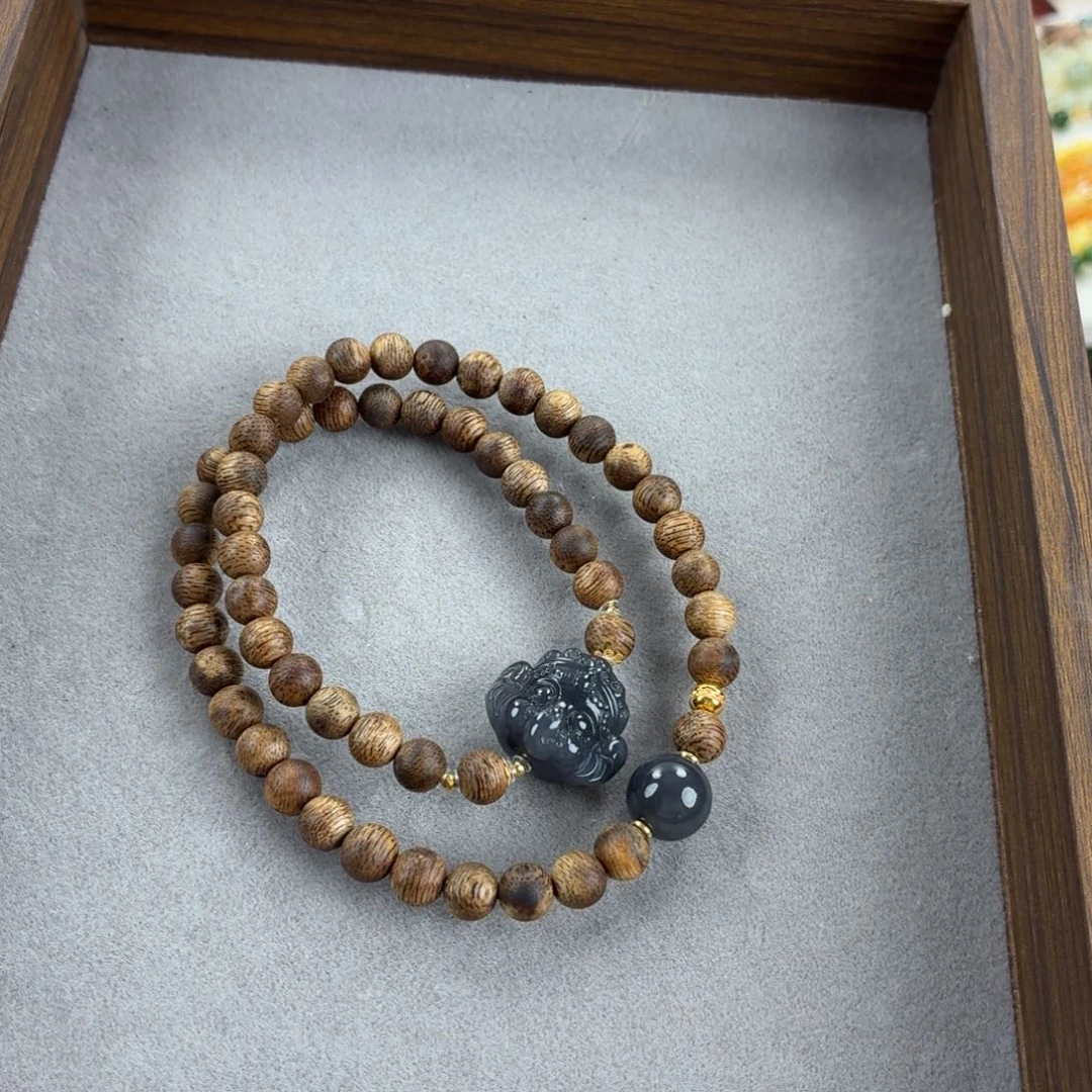 手串未镶嵌沉香象18k