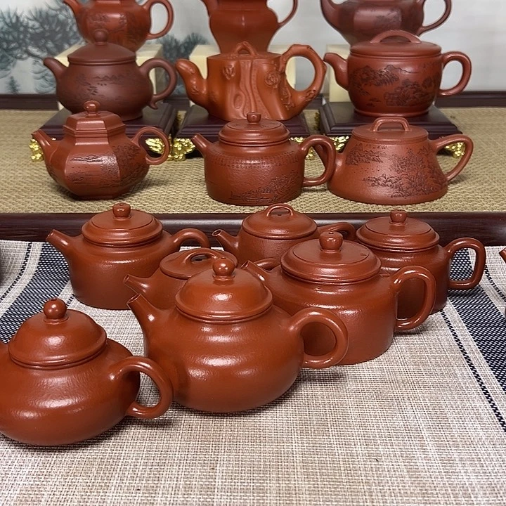 紫砂茶壶牛***花紫砂壶的制作方法