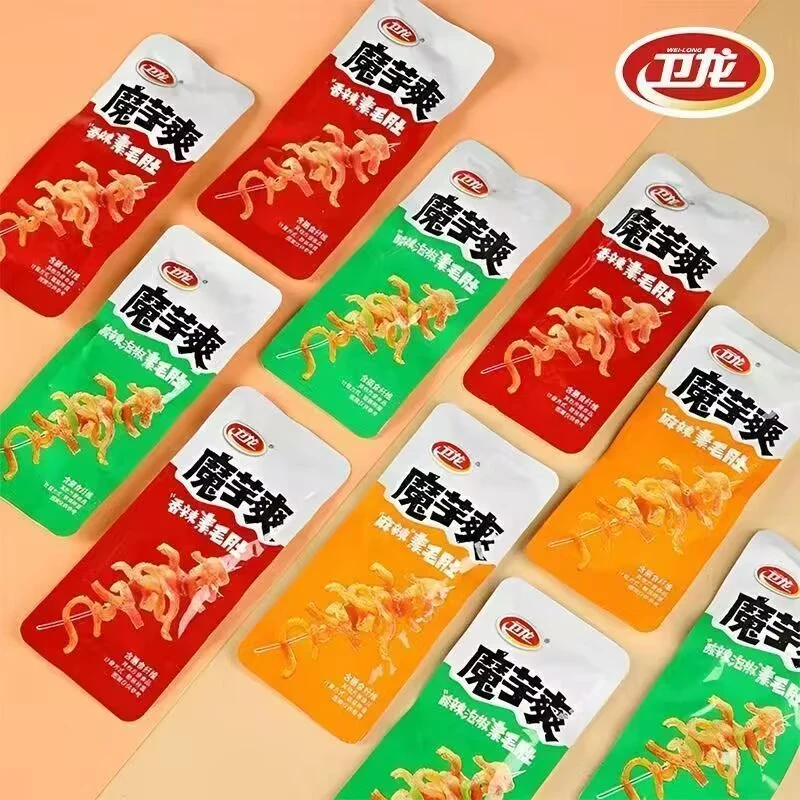 【对对碰】卫龙魔芋爽加量20%素毛肚解馋小零食