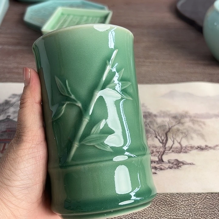 小米茶器龙泉青瓷