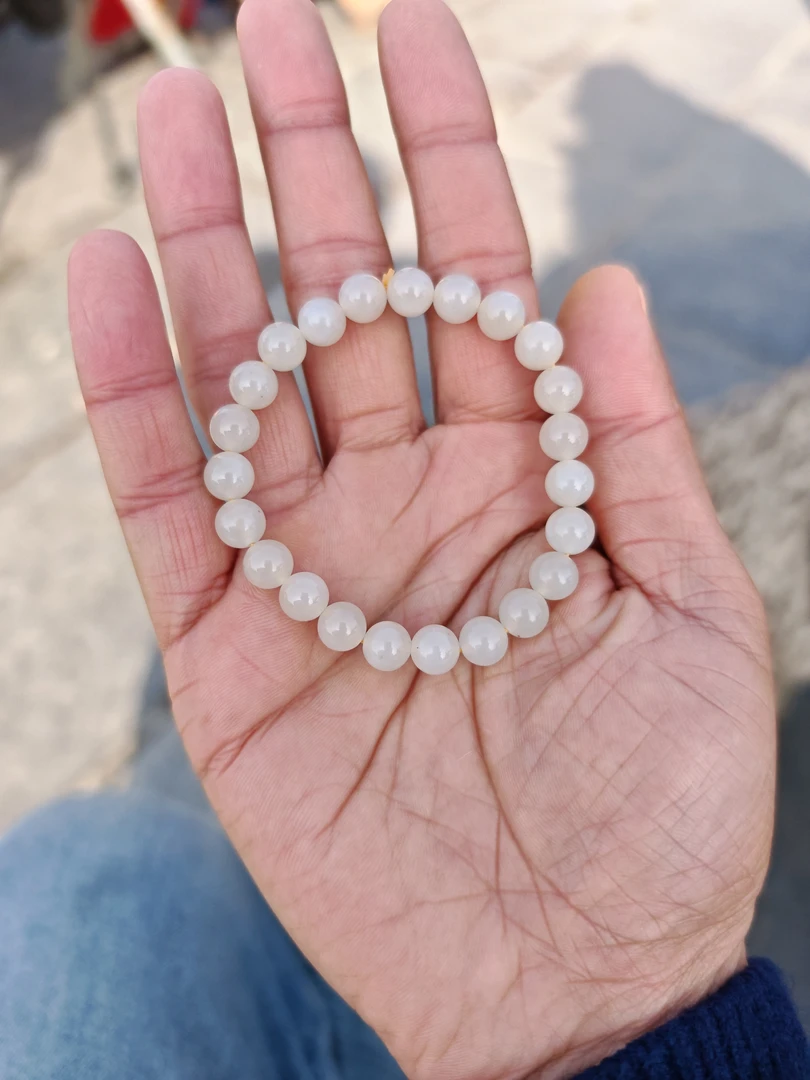 和田玉手串高端奢华款