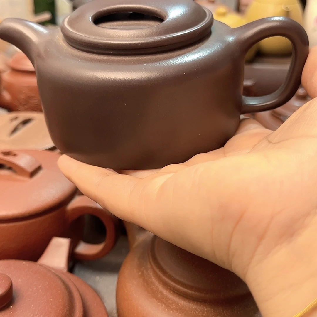 茶壶紫砂全手工制作