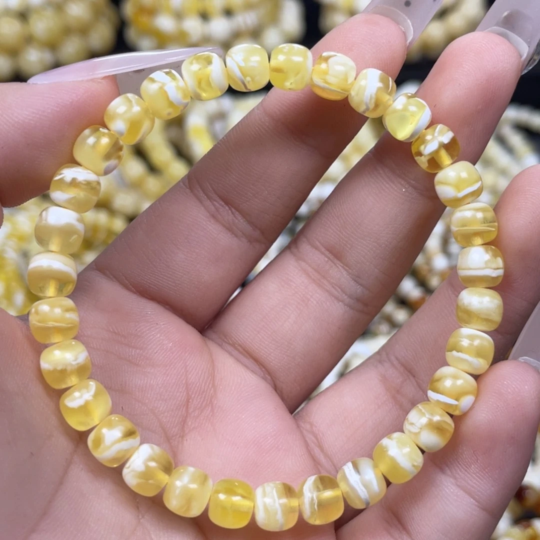 蜜蜡未镶嵌珠宝奇石6.5m