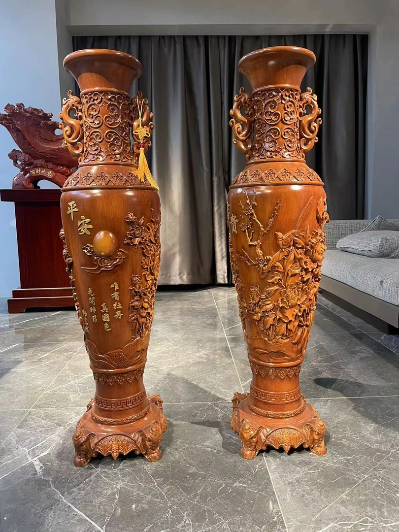 龙凤呈祥花瓶家居工艺品摆件 拍一发二