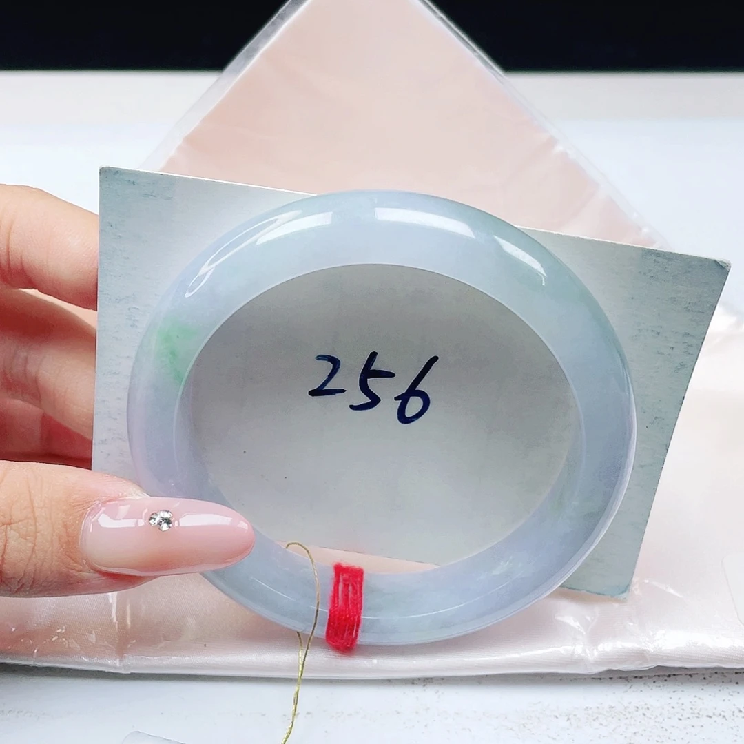 翡翠未镶嵌手镯 正圈58+