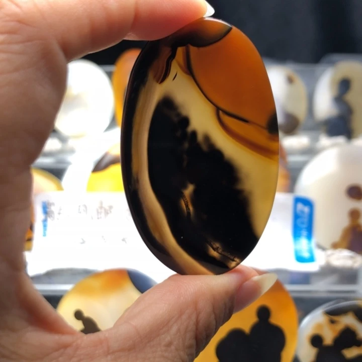 合金玛瑙/玉髓珠宝奇石173