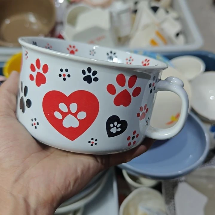 瓷片陶瓷杯碗盘微瑕介意慎拍