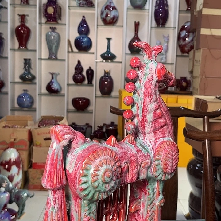 用***8瓷片钧瓷钧瓷摆件钧瓷摆件