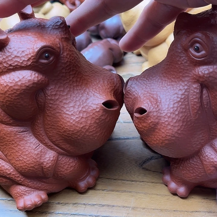 紫砂茶宠✨*?紫砂河马