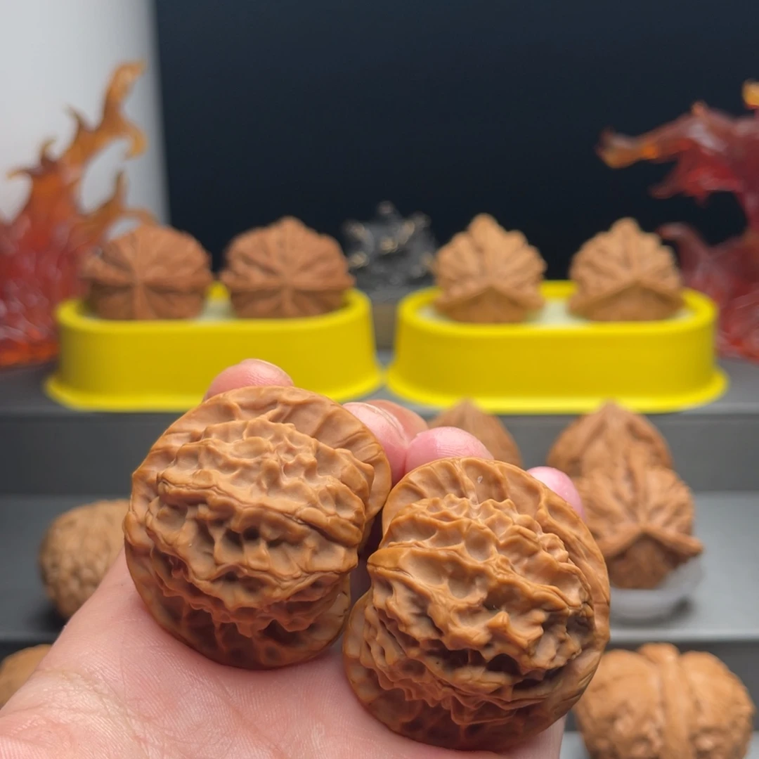 把件文玩核桃43龙鳞