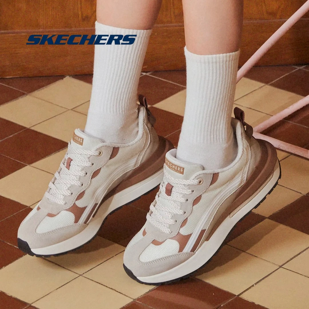 【可颂鞋】斯凯奇复古人生跑鞋增高女百搭休闲鞋155450