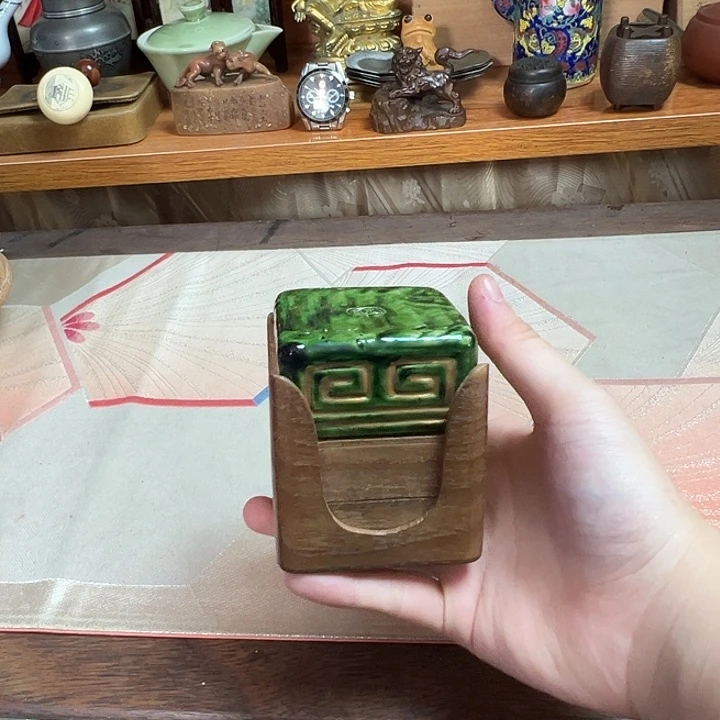 精美小瓷器茶摆件