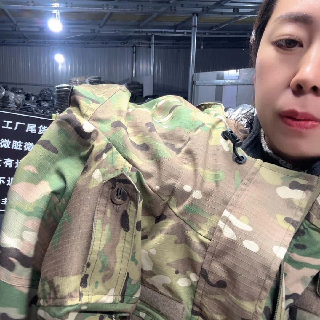 战术加绒上衣备注尺码