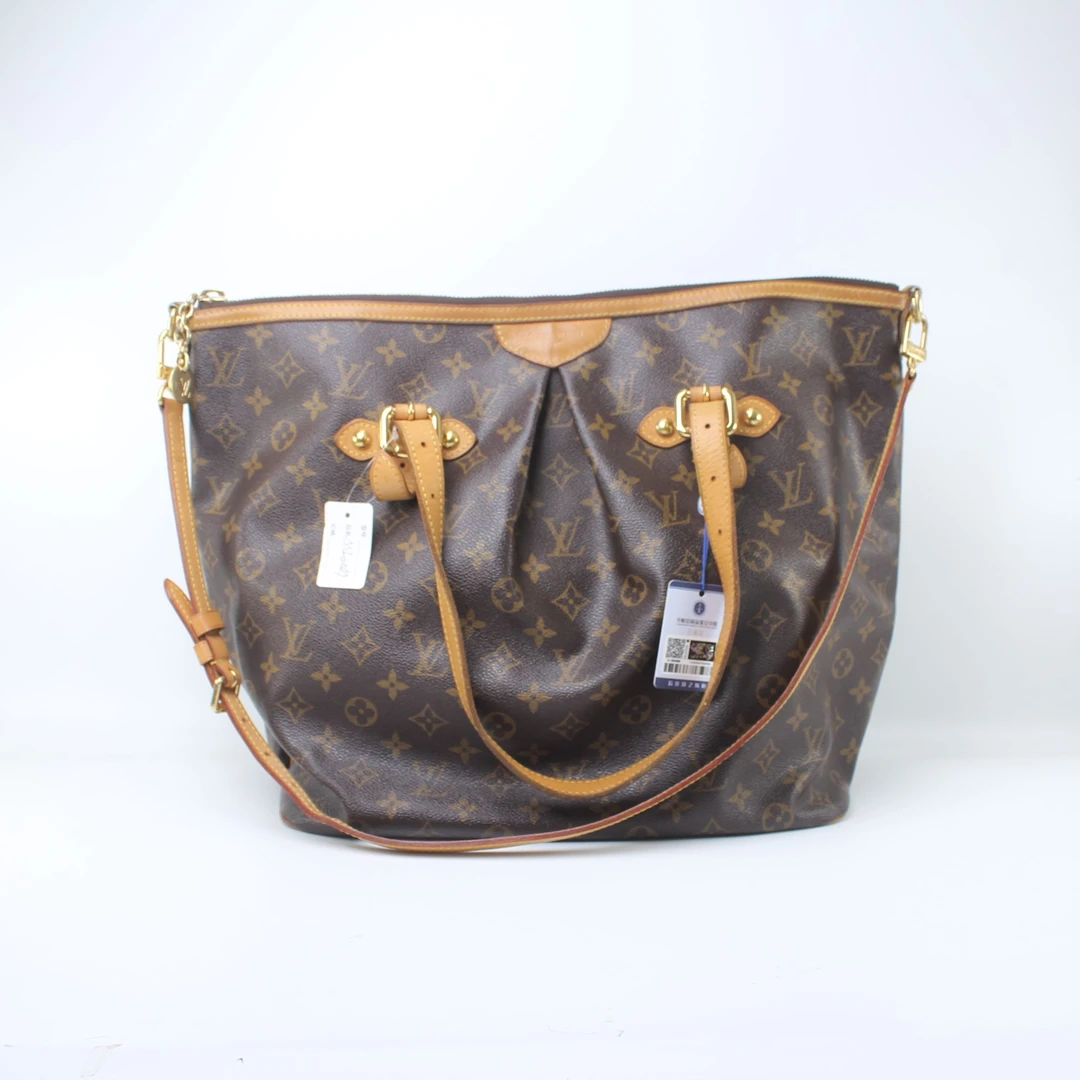 95新 LouisVuitton/路易威登 MI3069老花大号派拉蒙单肩斜挎包