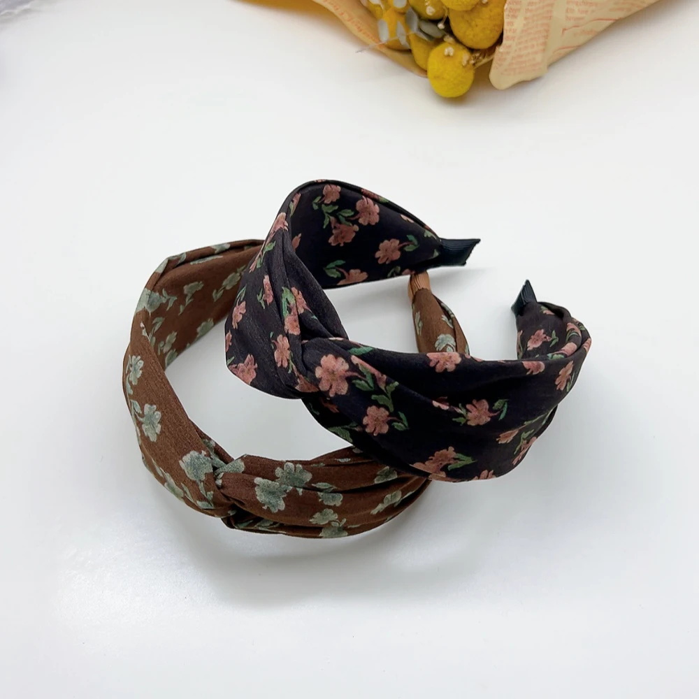 05299 好啊商店 碎花布艺发箍一个，两色