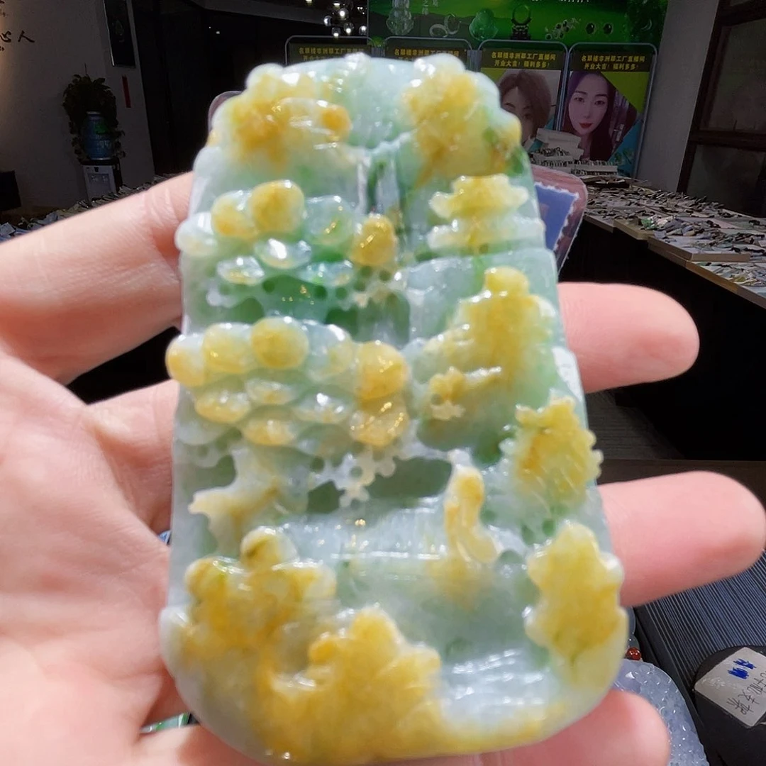 颈饰未镶嵌翡翠一