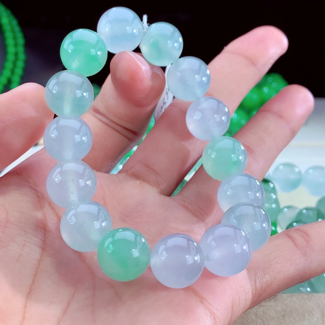 未镶嵌手串翡翠翡翠