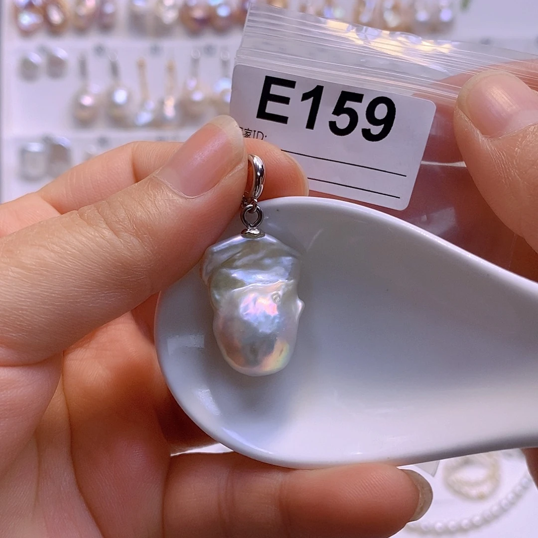 淡水珍珠颈饰银S925镶嵌