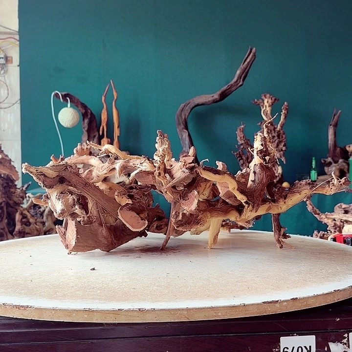 铁***木木512 金丝红木羊蹄甲原材料到手12件